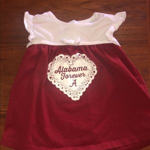 Alabama girls dress/top
